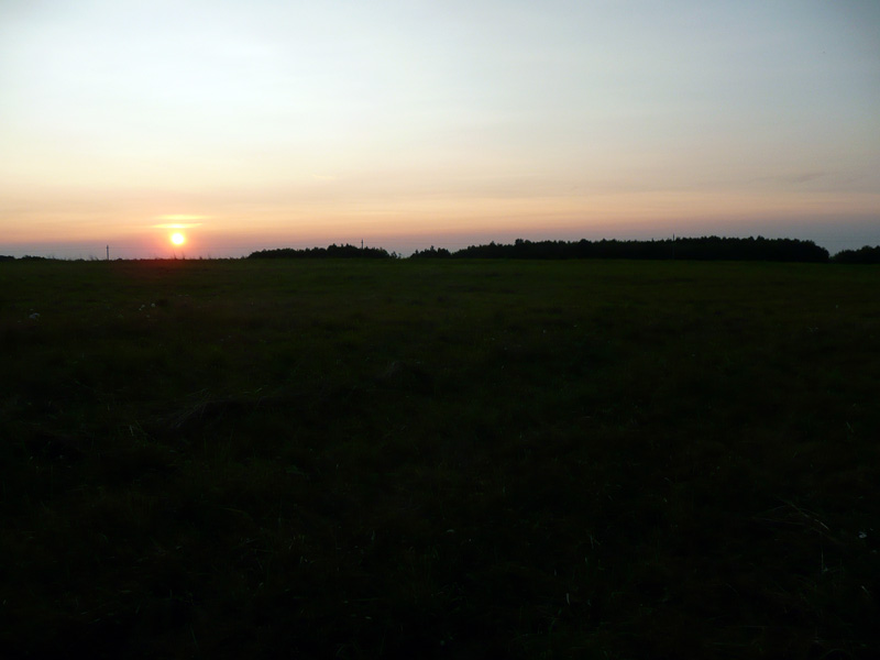 Закат в Беларуси
